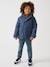 3-in-1-parka voor baby met afneembaar vest felblauw+grijsblauw+kaki+Marinegrijs+pecannoot - vertbaudet enfant 