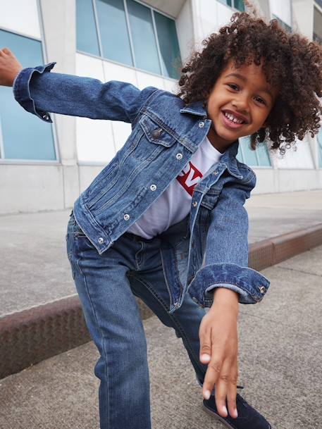 Jeansvest Trucker Jacket LEVI'S¨ jeansblauw - vertbaudet enfant 