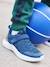 Lichtgewicht kindersneakers met veters en klittenband blauw - vertbaudet enfant 