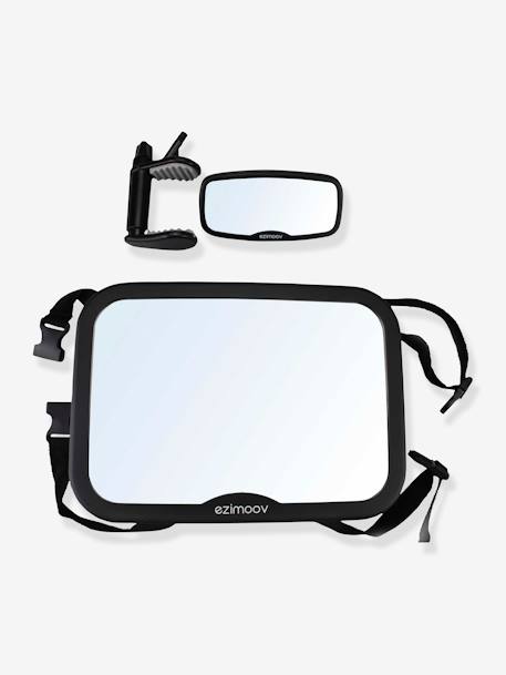 Set van 2 spiegels (achteruitkijkspiegel en zetel) EZIMOOV EZI Milieuvriendelijke Mirror Pack zwart - vertbaudet enfant 