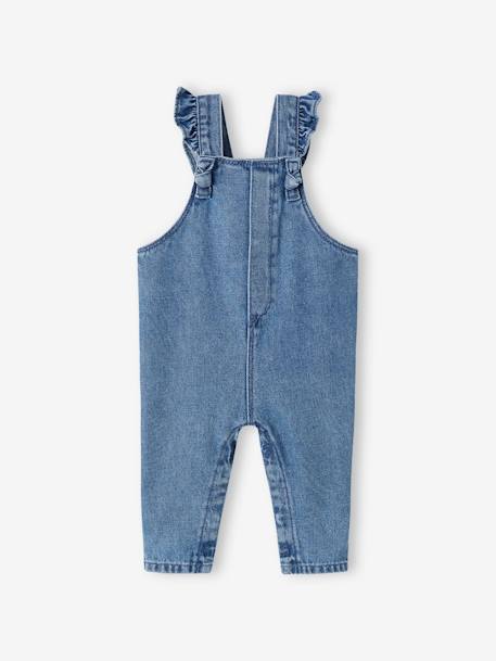 Babytuinbroek van denim stone - vertbaudet enfant 