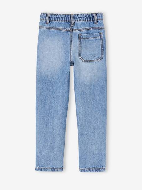 Timmermansjeans jongens stone+zwart denim - vertbaudet enfant 