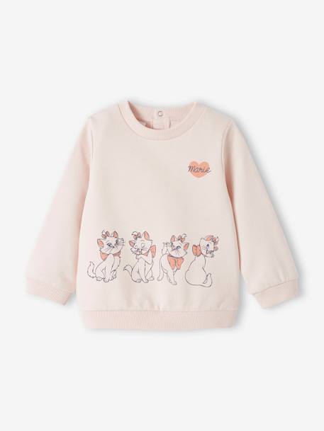 Babysweater Disney® Marie de Aristokatten zachtpaars - vertbaudet enfant 