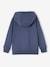 Jongenssweater met capuchon, rits en strepen nachtblauw - vertbaudet enfant 