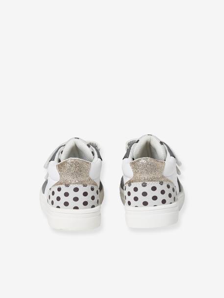 Sneakers met klittenband voor baby's wit - vertbaudet enfant 