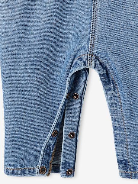 Babytuinbroek van denim stone - vertbaudet enfant 