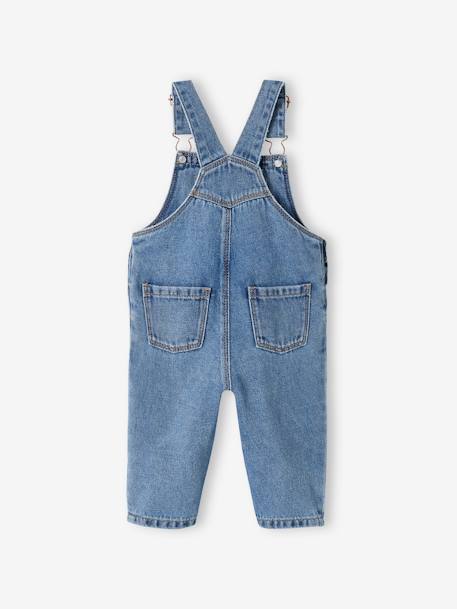 Babytuinbroek van denim stone - vertbaudet enfant 