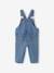 Babytuinbroek van denim stone - vertbaudet enfant 