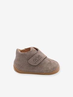 Schoenen-Baby schoenen 17-26-Eerste stapjes 17-23-Halfhoge klittenband schoentjes van leer voor baby 3116B476 Babybotte®