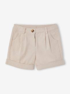 Meisje-Short-Ribfluwelen meisjesshort