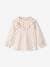 Soepele gebloemde babyblouse ecru - vertbaudet enfant 