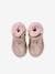 Gevoerde sneakers met veters, klittenband en ritssluiting voor baby's nude - vertbaudet enfant 