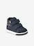 Halfhoge sneakers met klittenband voor baby blauw - vertbaudet enfant 