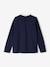 T-shirt met lange mouwen Harry Potter® met kraag van voile voor meisjes marineblauw - vertbaudet enfant 