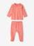 Set van 2 interlock babypyjama's met hartjes ecru - vertbaudet enfant 