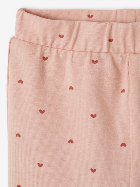 Set van 2 babyleggings roze (poederkleur) - vertbaudet enfant 