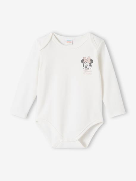 Set romper + broek + muts voor meisjes Disney® Minnie roze (poederkleur) - vertbaudet enfant 