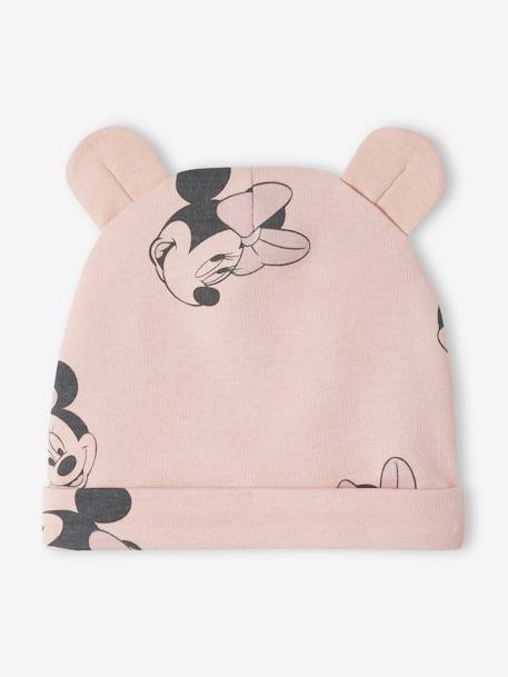 Set romper + broek + muts voor meisjes Disney® Minnie roze (poederkleur) - vertbaudet enfant 