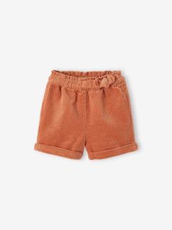 Baby-Short-Babyshort van ribfluweel