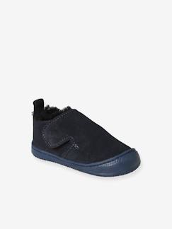 Schoenen-Jongen schoenen 23-38-Klittenband baby slofjes van soepel leer met voering