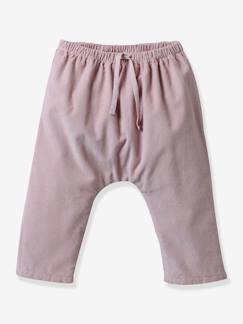 Baby-Wijde babybroek van fluweel CYRILLUS