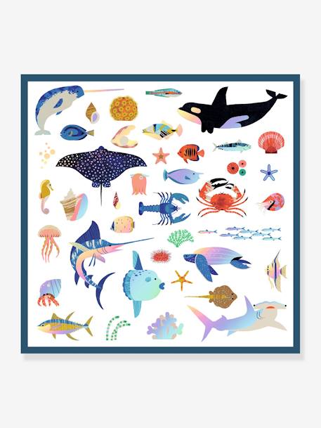 Stickers oceanen - DJECO blauw - vertbaudet enfant 