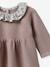 Babyjurk van tricot met col van Liberty® CYRILLUS-stof rozen - vertbaudet enfant 