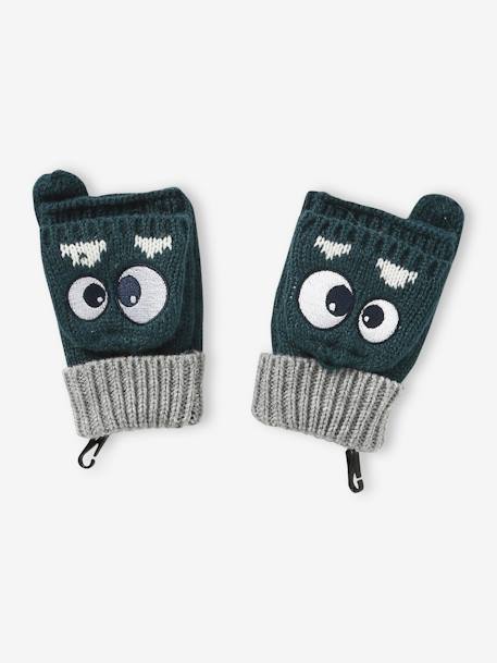 Wanten/handschoenen monsters voor jongens dennen - vertbaudet enfant 