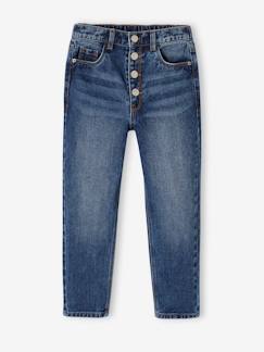 Meisje-Jean-Jeans Mom fit MorphologiK meisjes heupomtrek SMALL