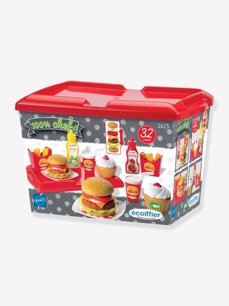 Hamburger Set - ECOIFFIER rood - vertbaudet enfant 