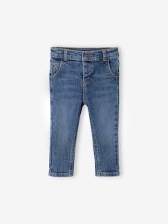 Baby-Broek, jean-Babyjeans rechte pasvorm BASICS