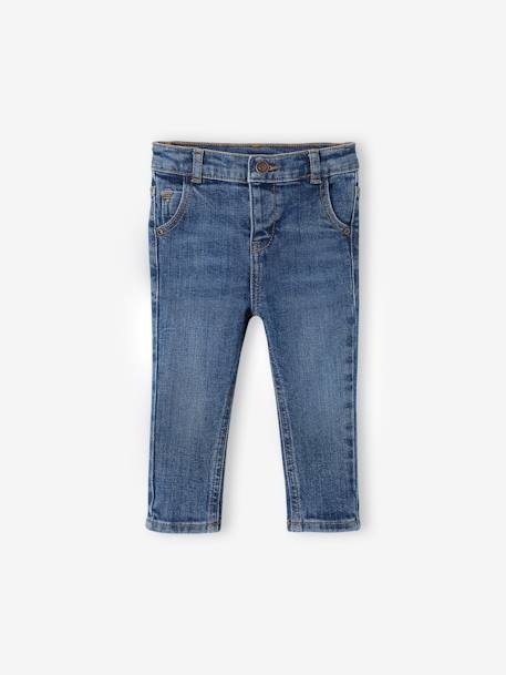 Babyjeans rechte pasvorm BASICS stone - vertbaudet enfant 