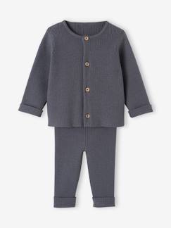 Baby-Babyset-Set met shirt en broek voor baby's van tricot