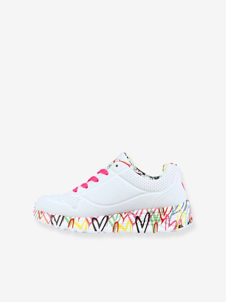 Kindersneakers Uno Lite - Lovely Luv 314976L-WMLT SKECHERS® wit - vertbaudet enfant 