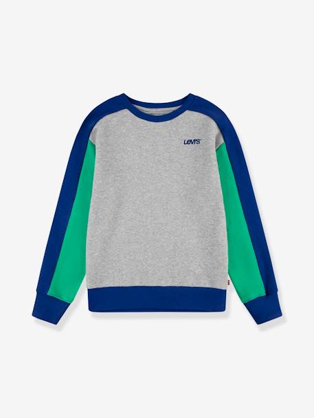 Levi's® colourblock logo sweatshirt gemêleerd grijs - vertbaudet enfant 