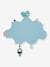 Platte knuffel met fopspeenbevestiging Happy Clouds - DONE BY DEER blauw - vertbaudet enfant 