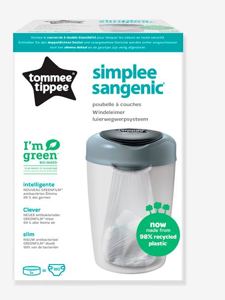 Luieremmer Simplee Tommee tippee SANGENIC GRIJS - vertbaudet enfant 