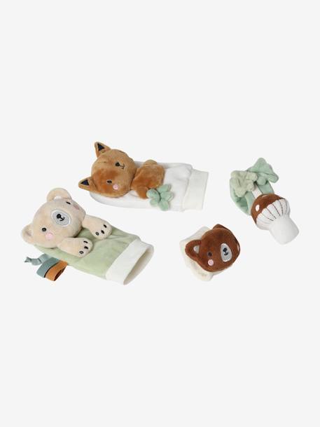 Hand en voet rammelaar GREEN FOREST bruin - vertbaudet enfant 