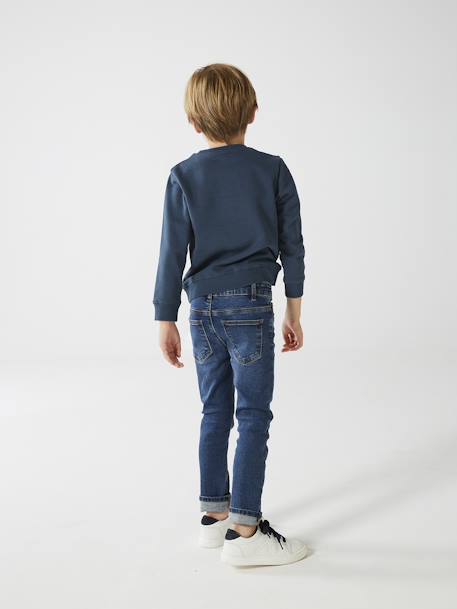 Slim fit jeans Basics jongens stone - vertbaudet enfant 