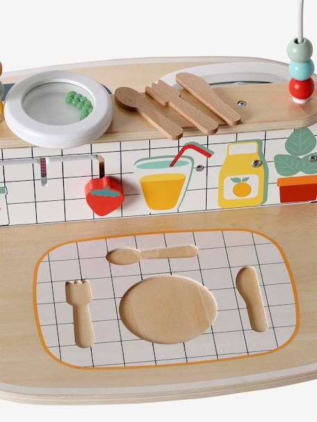Keuken activiteitentafel gemaakt van FSC® hout hout - vertbaudet enfant 