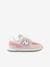 Kindersneakers met veters GC574D/PV574D NEW BALANCE¨ inktblauw+rozen - vertbaudet enfant 