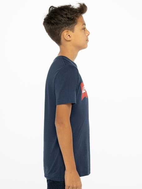 Batwing LEVI'S T-shirt blauw+wit - vertbaudet enfant 