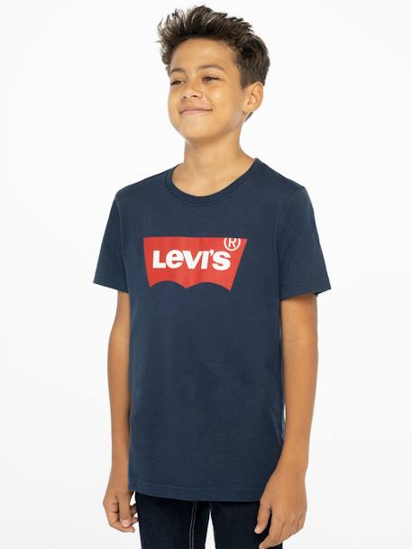 Batwing LEVI'S T-shirt blauw+wit - vertbaudet enfant 