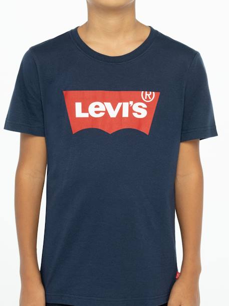 Batwing LEVI'S T-shirt blauw+wit - vertbaudet enfant 