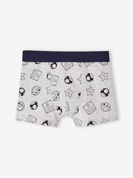 Set van 3 Super Mario® boxershorts voor jongens terracottategel - vertbaudet enfant 