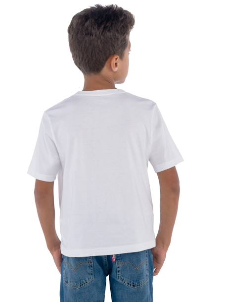 Batwing LEVI'S T-shirt blauw+wit - vertbaudet enfant 