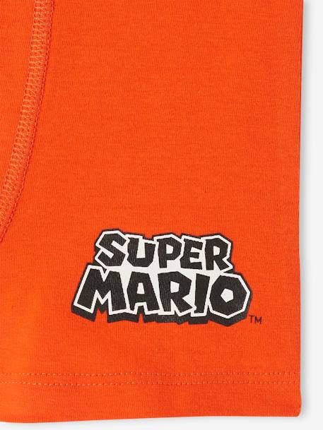 Set van 3 Super Mario® boxershorts voor jongens terracottategel - vertbaudet enfant 