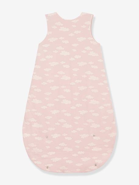 Fluwelen trappelzak baby's wolken PETIT BATEAU rozen - vertbaudet enfant 