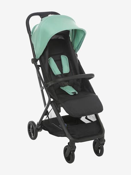 Compacte buggy Ikaria VERTBAUDET groenblauw+saliegroen - vertbaudet enfant 