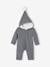 Gevoerde gebreide baby jumpsuit gemêleerd grijs - vertbaudet enfant 